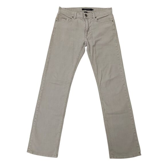 Calvin Klein Jeans Corduroy Pants Mens 30x31 Beige Straight Leg Work Preppy - Picture 1 of 11